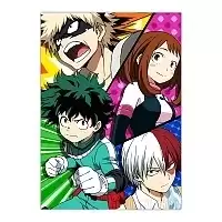 ������ �������� Boku no Hero Academia - Izuku Midoriya, Ochako Uraraka, Katsuki Bakugou, Shouto Todoroki