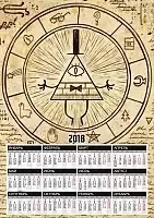 ��������� �������� �3 �� 2025 ��� Gravity Falls Wheel Bill