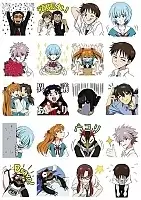 Стикеры виниловые Evangelion No.5
