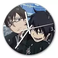 Часы настенные Синий Экзорцист / Ao no Exorcist