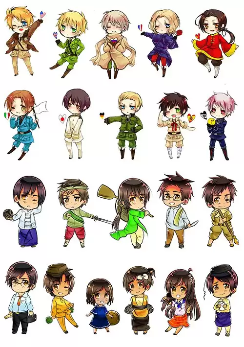 ������� ��������� Axis Powers: Hetalia No.4