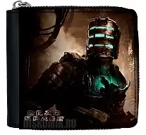 Кошелек на молнии с отделением для мелочи Dead Space - Isaac Clarke