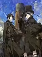 Плакат бумажный Kuroshitsuji Movie: Book of the Atlantic Ciel Phantomhive, Sebastian Michaelis