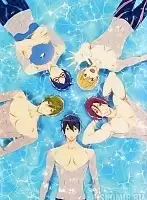 Плакат бумажный Free! Group