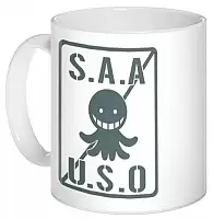 Кружка Assassination Classroom S.A.A.U.S.O