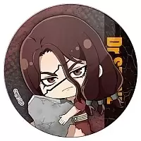 Магнит круглый "Доктор Стоун" Chibi Цукаса Сисио