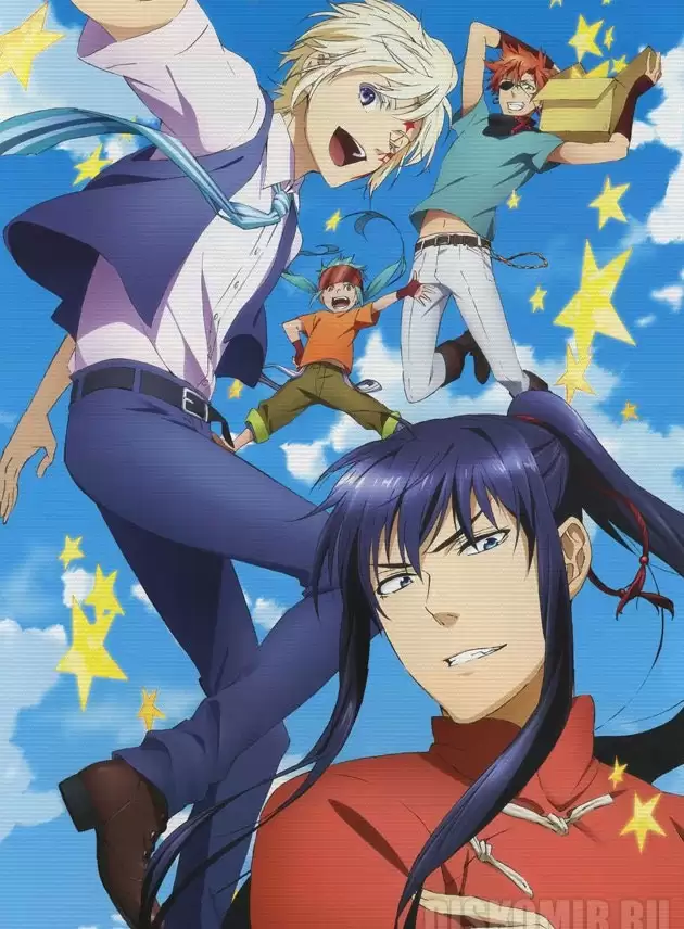 ���������� ������� ������ �������� D.Gray-man Hallow Lavi, Allen, Yu Kanda �� ����� � ����� �� ����-��� / D.Gray-man / D. Grayman