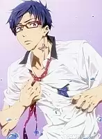 Плакат бумажный Free! Rei Ryuugazaki