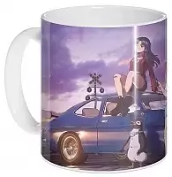 Кружка Evangelion - Мисато, Рей и Аска
