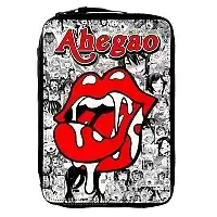 Пенал школьный Ahegao Logo (Rolling Stone Ver.)