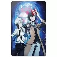 Магнит виниловый прямоугольный Bungou Stray Dogs - Osamu, Atsushi