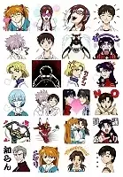 Стикеры виниловые Evangelion No.4