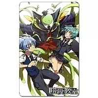 Магнит виниловый прямоугольный Ansatsu Kyoushitsu - Koro-sensei, Kaede Kayano and Nagisa Shiota