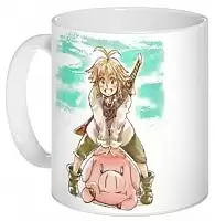 Кружка Nanatsu no Taizai - Hawk и Meliodas