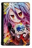Обложка на паспорт кожзам No Game No Life - Shiro
