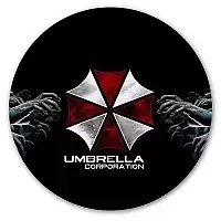������ ��� ����� ������� Resident Evil Umbrella logo & Hands of zombies