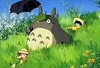 ������ �������� Tonari no Totoro Satsuki, Mei Kusakabe and Totoro