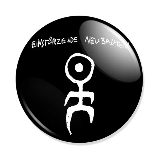 ���������� ������� ������ Einsturzende Neubauten Logo �� ����� � ����� �������������� ����������� / Einsturzende Neubauten