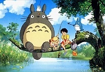   My Neighbor Totoro Mei Kusakabe, Satsuki Kusakabe and Totoro