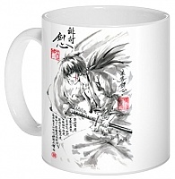 ������ Sumi-e "Rurouni Kenshin" Kenshin Himura