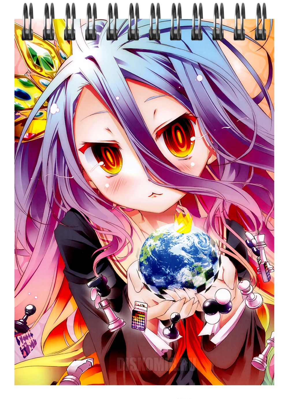 ���������� ������� ������� � ������ A6 No Game No Life - Shiro �� ����� � ����� ��� ����! ��� �����! / ��� ���� ��� ����� / No Game No Life / NGNL / ���� �� ��������� / ��� ���� - ��� �����