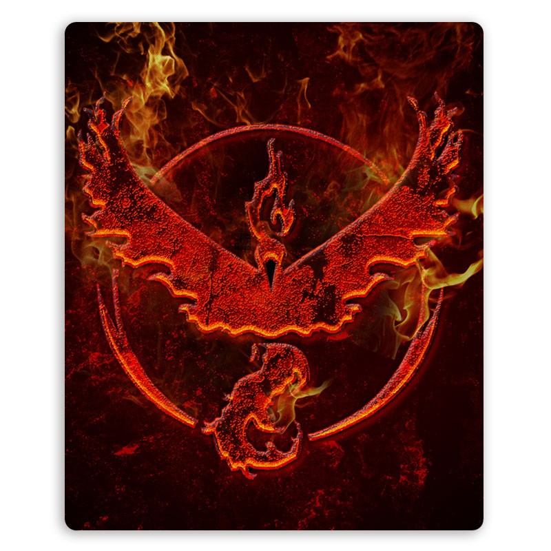 ���������� ������� ������ ��� ����� ������������� Pokemon Go Team Valor Logo �� ����� � ����� ������� / Pokemon