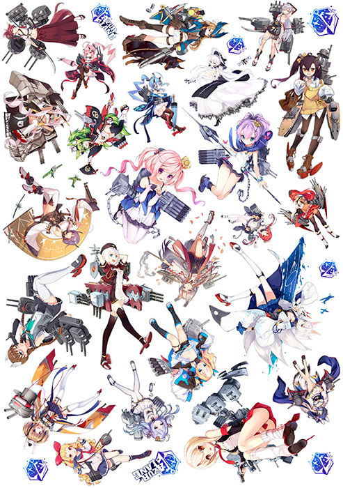 ���������� ������� ������� ��������� Azur Lane No.15 �� ����� � ����� �������� ���� / Azur Lane / Bilan Hangxian