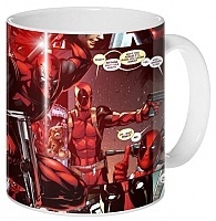 ������ Deadpool red background