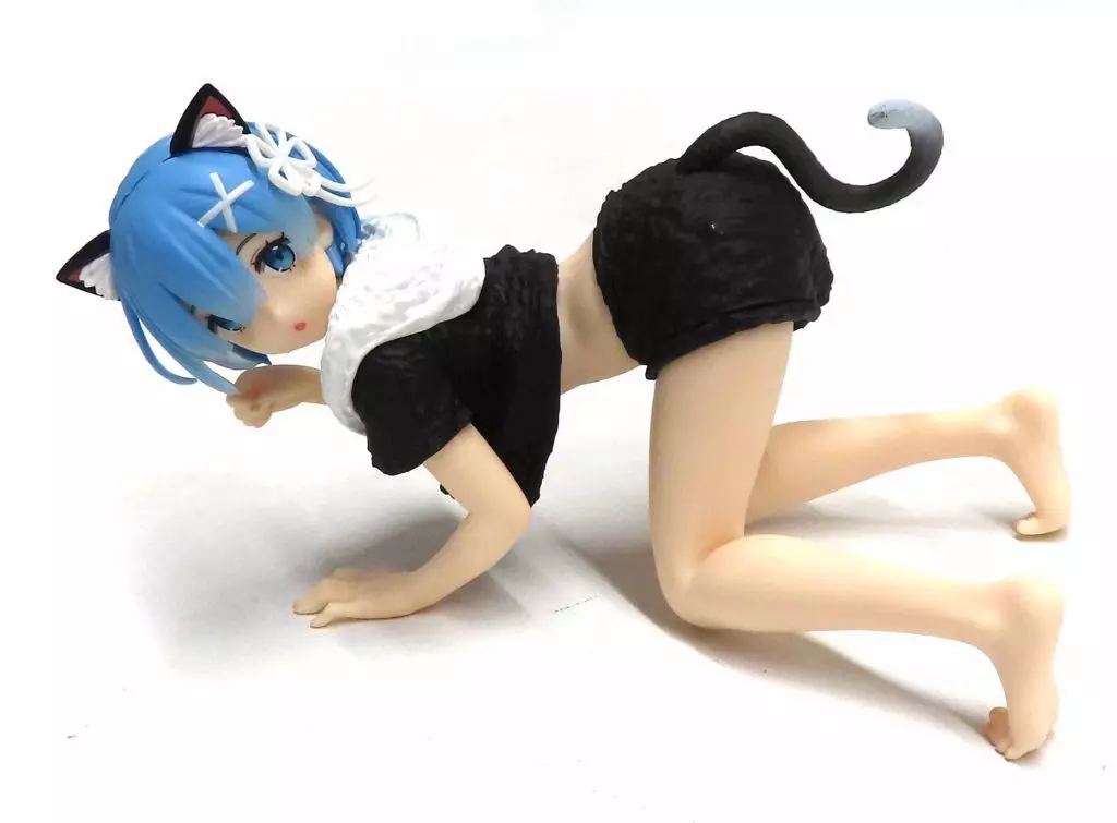������� SAV Desktop Cute Rem Cat Roomwear Taito Online Crane Limited Ver.