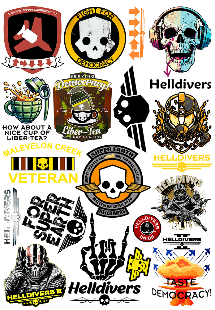 �������� ������ ������� / Helldivers 2 Logo