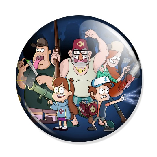 ���������� ������� ������ Gravity Falls Pines, Ramirez and Cordroy �� ����� � ����� ������� ���� / Gravity Falls