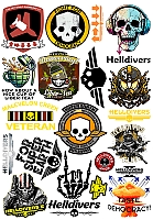 ������� ��������� ������ ������� / Helldivers 2 Logo