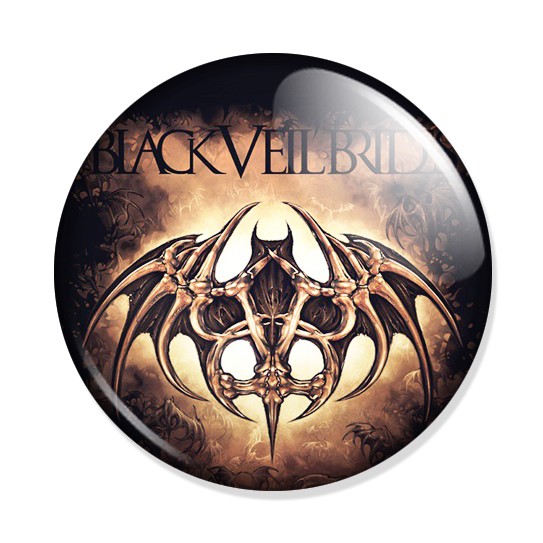 ���������� ������� ������ Black Veil Brides - Bat logo �� ����� � ����� ������� � ������ ������ / Black Veil Brides
