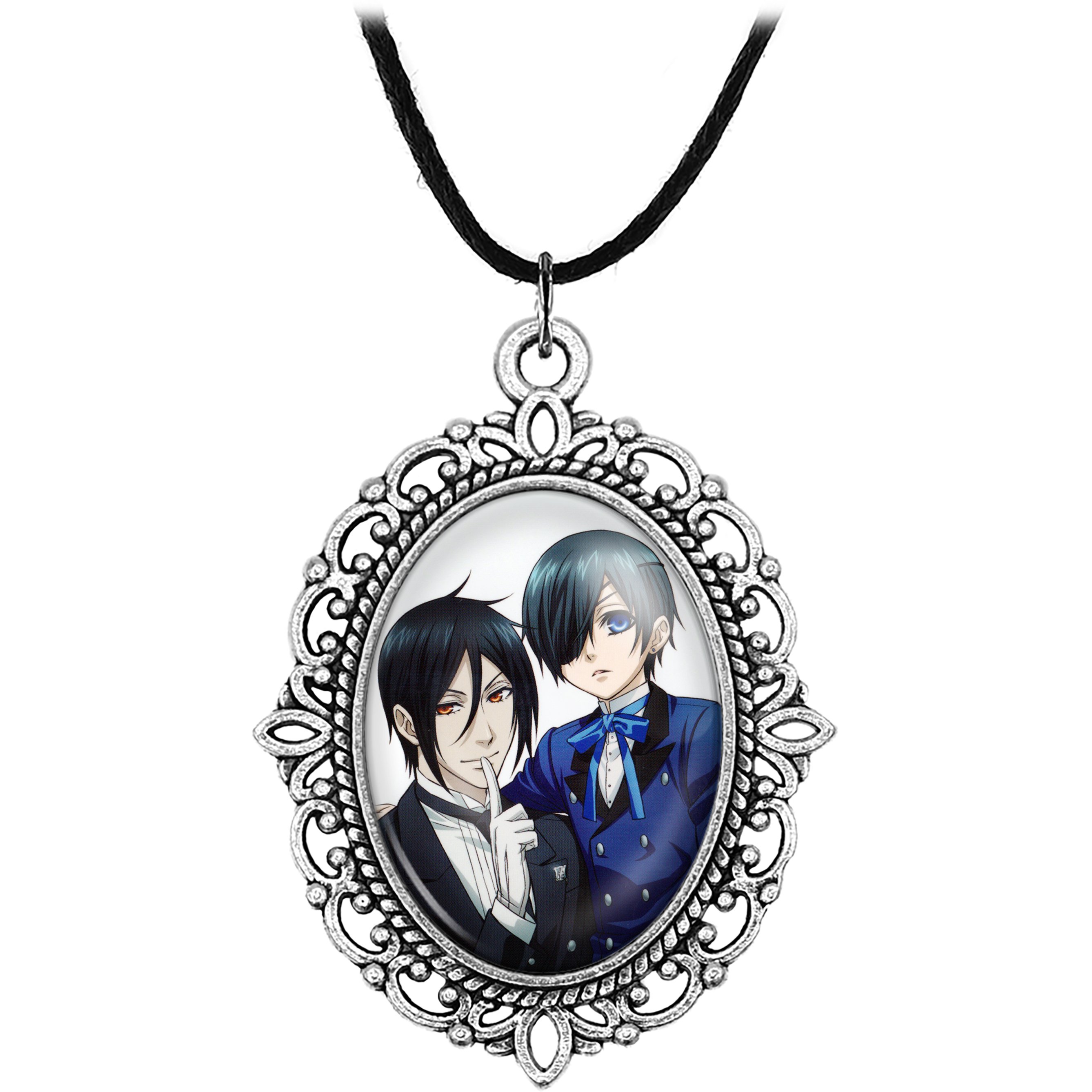 ���������� ������� ����� �������� Kuroshitsuji Ciel Phantomhive and Sebastian Michaelis �� ����� � ����� ������ ��������� / Kuroshitsuji / Black Butler / �����-���������