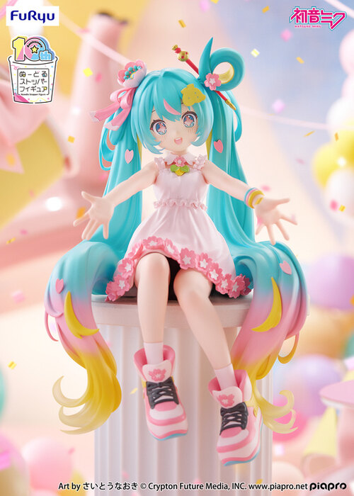 ������� SAV Noodle Stopper Figure Hatsune Miku 10th Anniversary