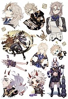 ������� Genshin Impact / Albedo & Arataki Itto