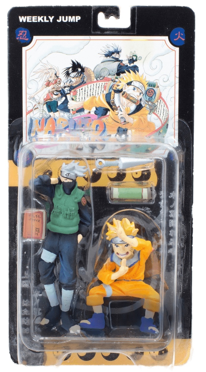 ������� Jump Naruto Naruto + Kakashi Hatake Figure Weekly Shonen Jump Original Figure Set