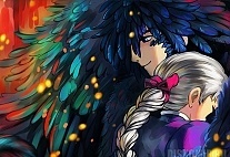 ������ �������� Howl's Moving Castle Sophie and Howl art