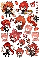 ������� Genshin Impact / Diliuk Chibi