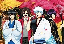   Gintama Katsura, Sakamoto, Takasugi, Sakata