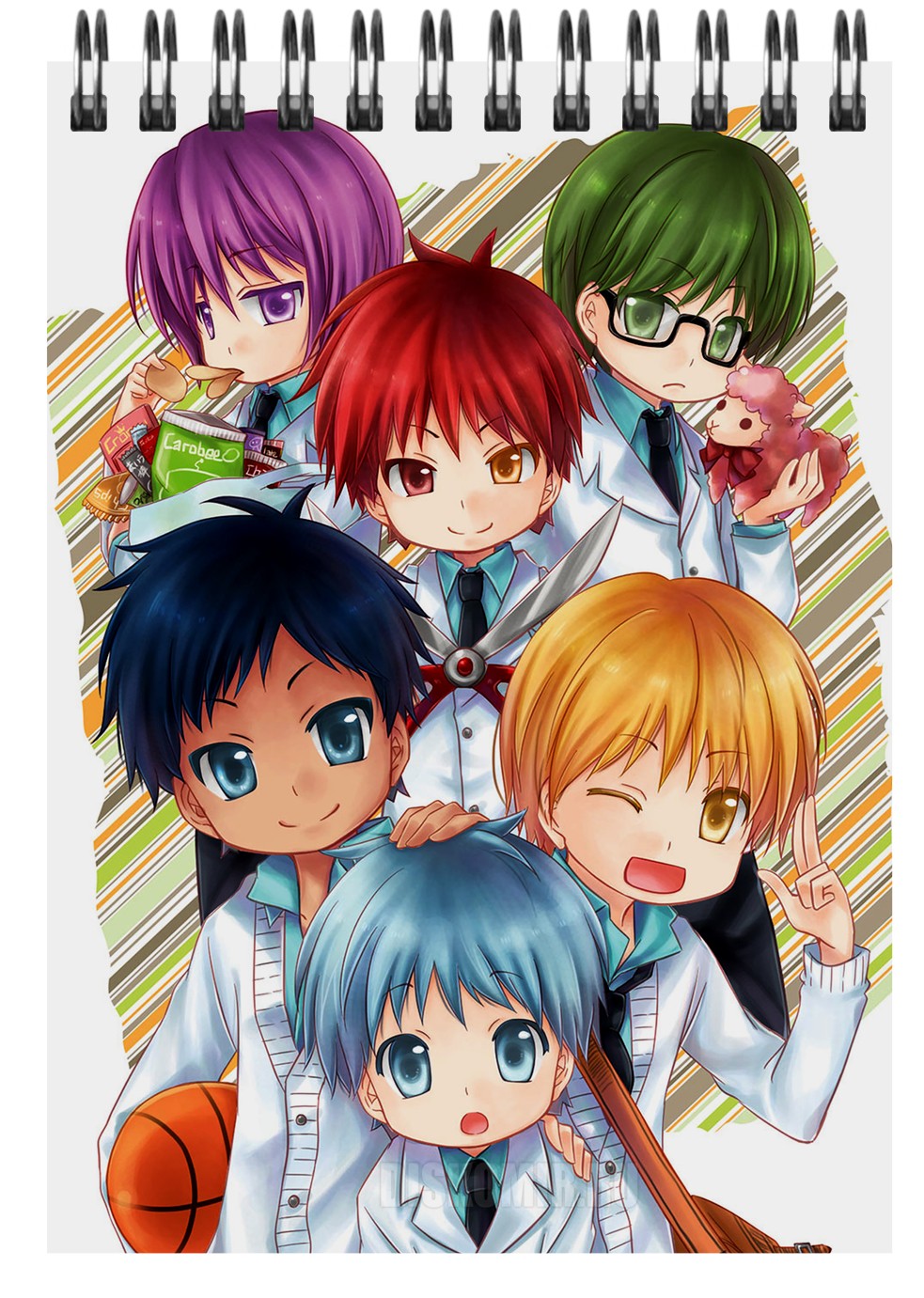 ���������� ������� ������� � ������ A6 Kuroko no Basuke �� ����� � ����� ��������� ������ / Kuroko's Basket Ball / The Basketball Which Kuroko Plays / Kuroko no Basuke / ���������, � ������� ������ ������