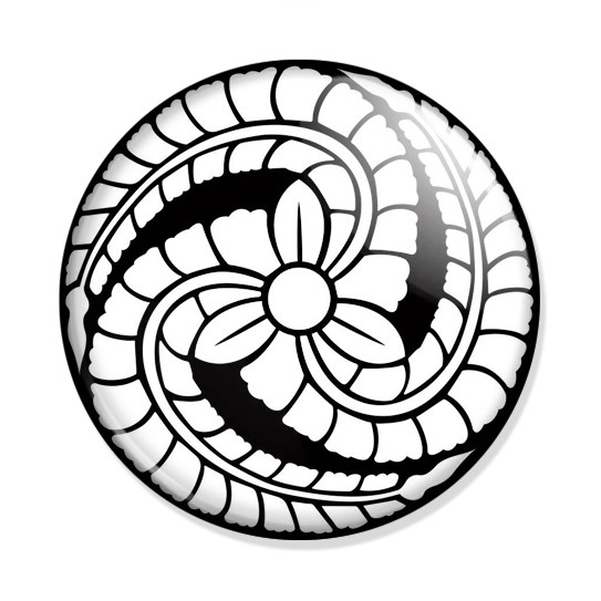 ���������� ������� ������ Onihei Hasegawa`s Family Crest �� ����� � ����� ������ / Onihei