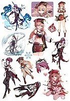 ������� Genshin Impact / Yan Fei & Rosaria