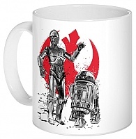 ������ Sumi-e Star Wars - Rebel Droids