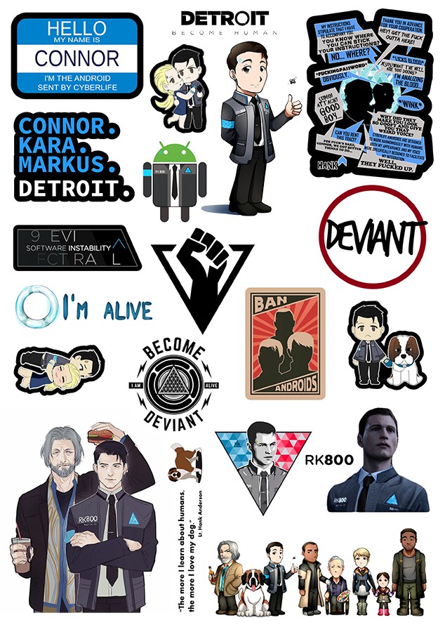 ������� ��������� Detroit: Become Human No.1