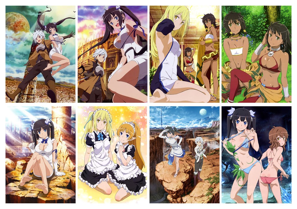 ���������� ������� ������� ��������� Danmachi No.2 �� ����� � ����� � ���������� � ����� ��� ��������� ����� / Danmachi / Is It Wrong to Try to Pick Up Girls in a Dungeon? / Dungeon ni Deai wo Motomeru no wa Machigatteiru Darou ka / �����, � ������� ���� � ����������?