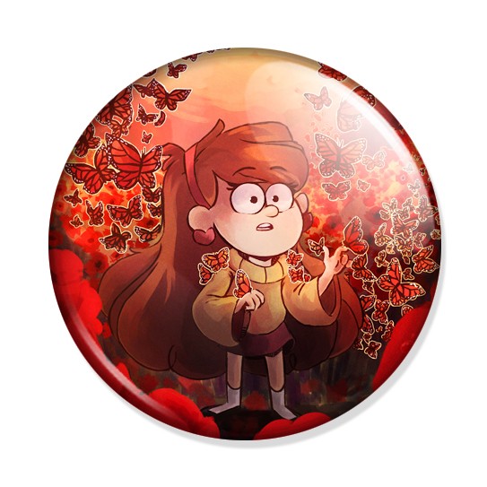 ���������� ������� ������ Gravity Falls Mabel Pines and butterfly �� ����� � ����� ������� ���� / Gravity Falls