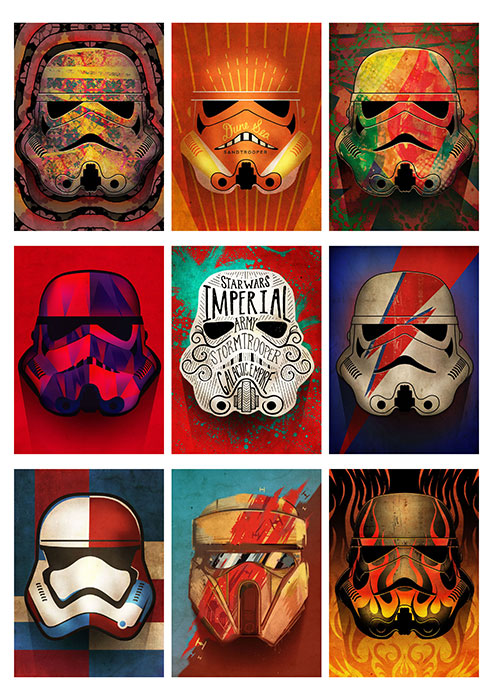 ���������� ������� ������� Masked Stormtroopers No.2 �� ����� � ����� �������� ����� / Star Wars