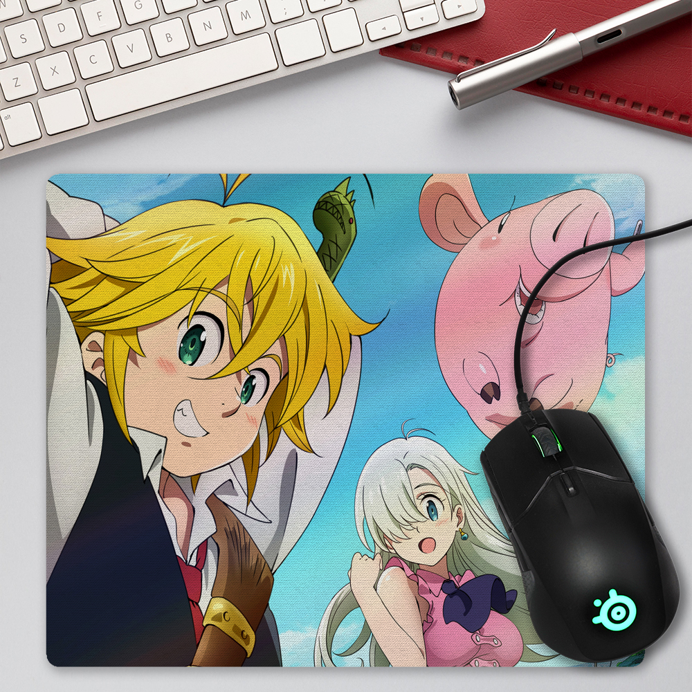 ���������� ������� ������ ��� ����� Nanatsu no Taizai - Elizabeth Liones, Hawk � Meliodas �� ����� � ����� ���� �������� ������ / Nanatsu no Taizai / The Seven Deadly Sins