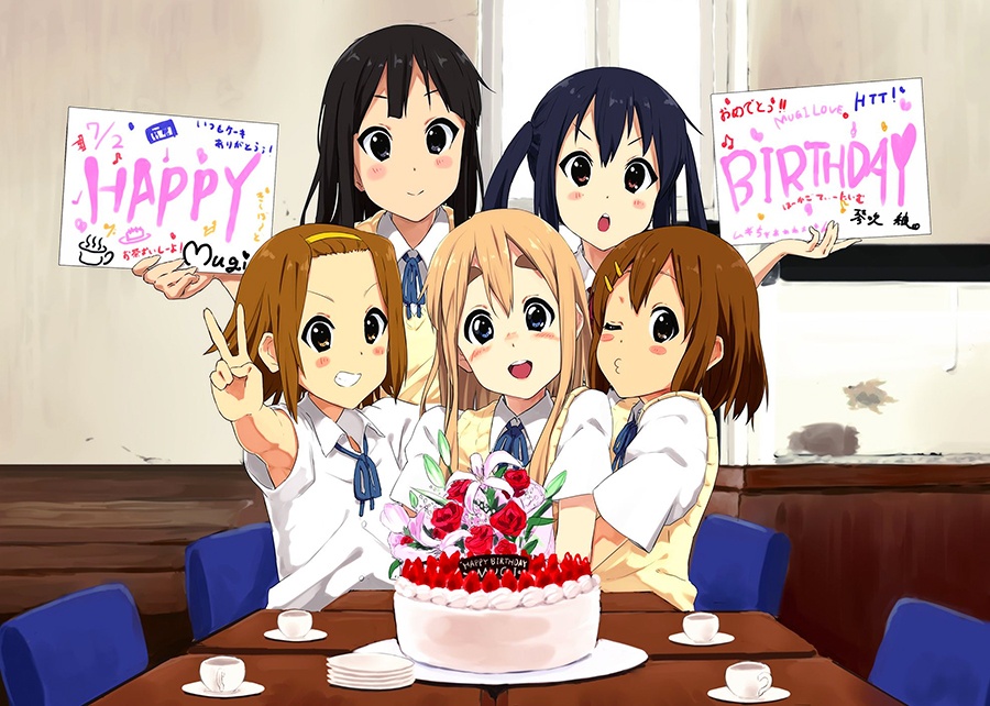 �������� Anime Happy Birthday!